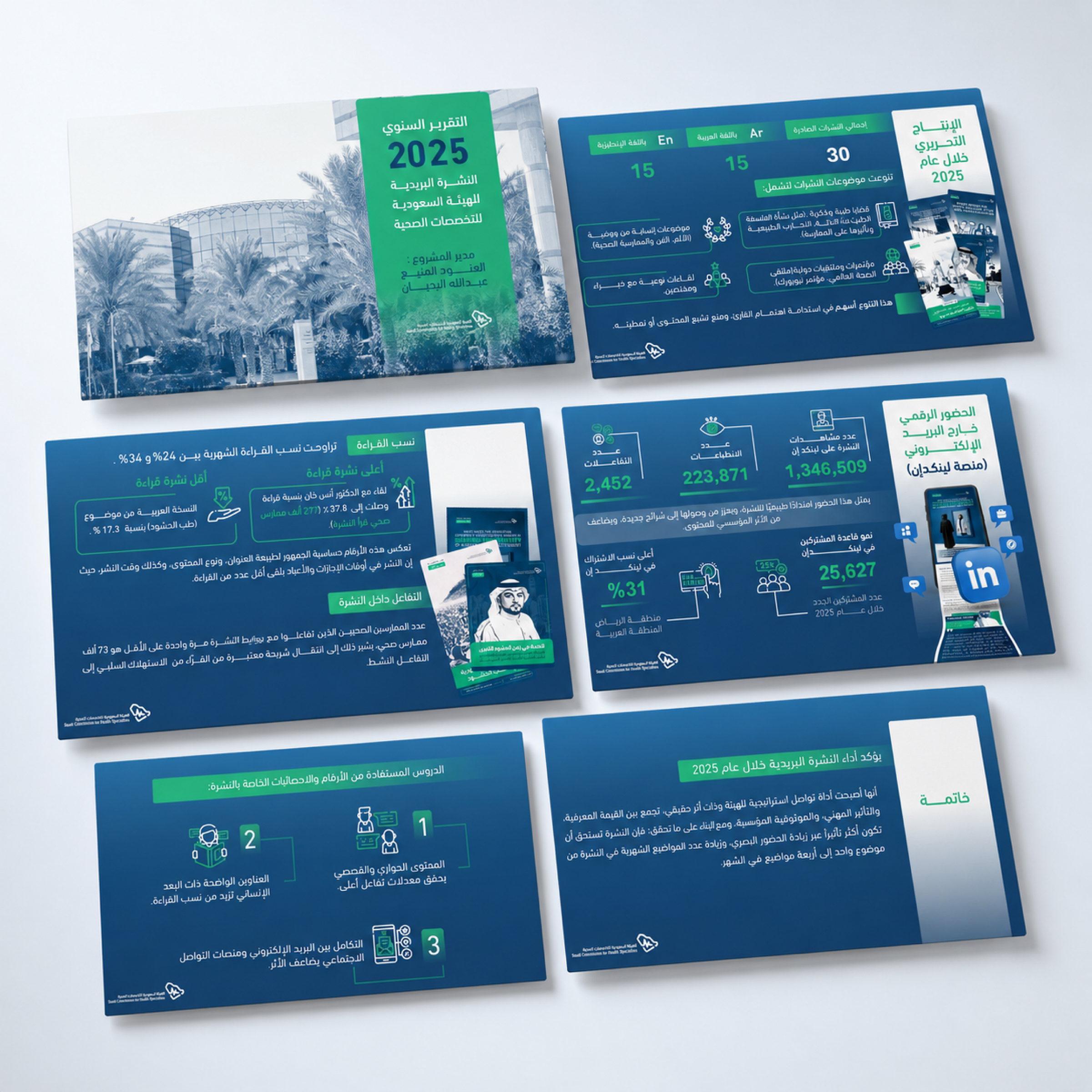 Performance Reporting design for Saudi Commission for Health Specialties